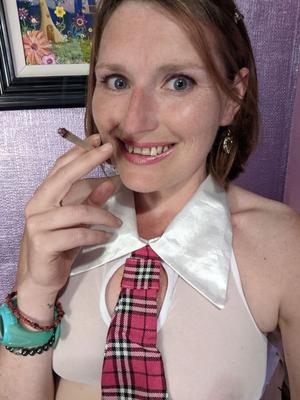 Super Sexy Smoking Hot Schoolgirl Outfit Shoot