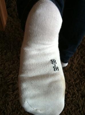 Girlfriend Feet in Socks