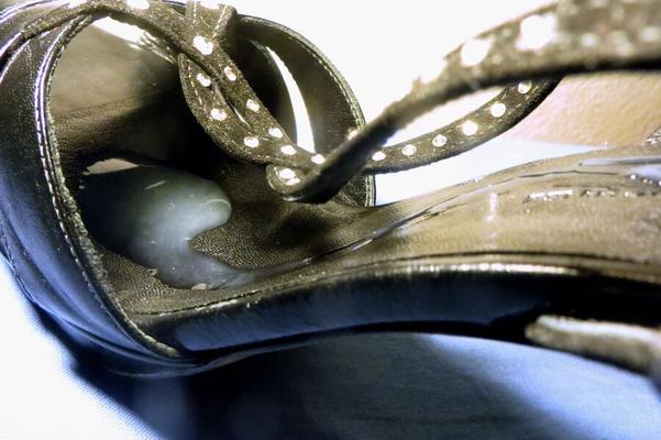 my wife&;s mules left in the bathroom