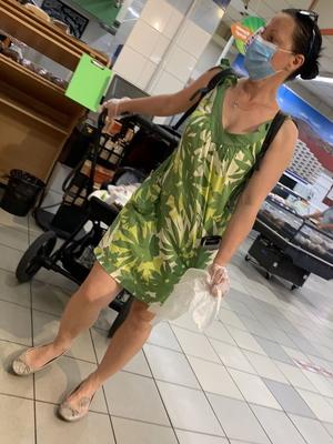 Mom upskirt