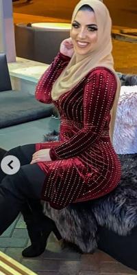 Árabe Hijab Prostituta para Galo Negro