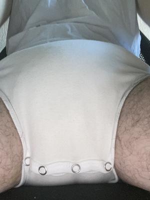 Diaper under the underwear