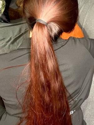 Amazing ponytail