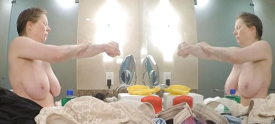 Sexy busty grandma in double trouble by MarieRocks