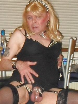 Ruby in chastity - taken by keyholder sis Denise