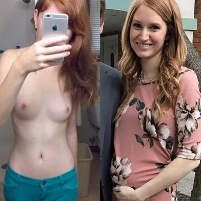 Sexy slim redhead MILF wife Megan for you to enjoy