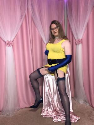 Joanie - Yellow Pencil Dress