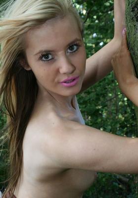 Brooke - Blonde, Petite, Small Tits, Cute Model