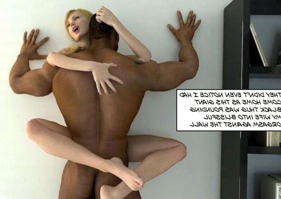 Interracial cuckold cartoons