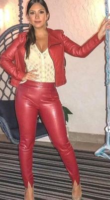 Red Leather Pants - by Redbull