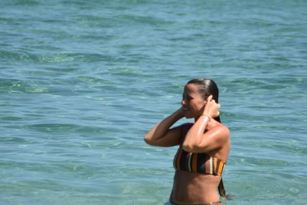 Bikini beach voyeur