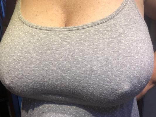 My wife CIM shows her heavy tits in nightwear’s