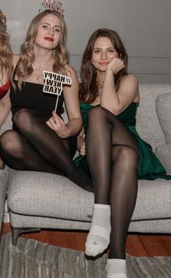 Russian Party Sluts in Pantyhose
