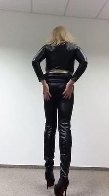 leather outfit