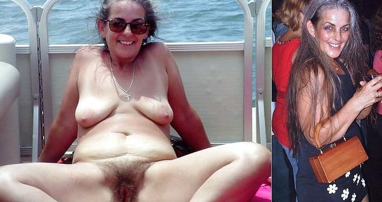 With and without clothes .