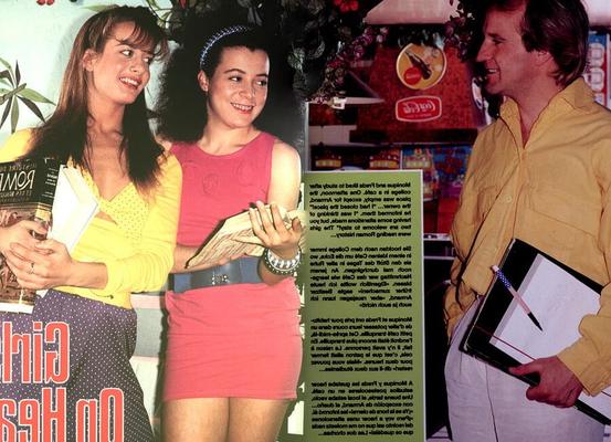 classic magazine - girls on heat