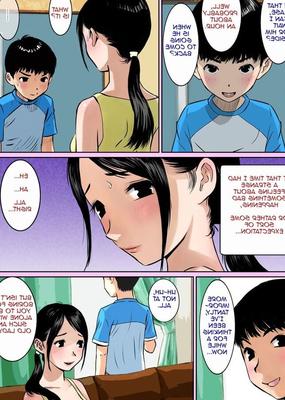 Sex Comic Gomadoufu - My Sons Best Friend Is A Breast Maniac