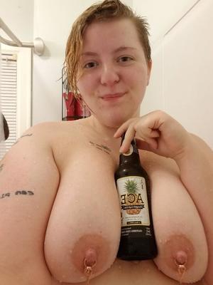 shower beer sluts