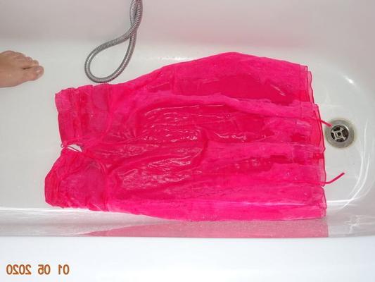 piss on pink fuscha dress