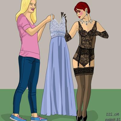 Hopkins Sissy-Cartoons
