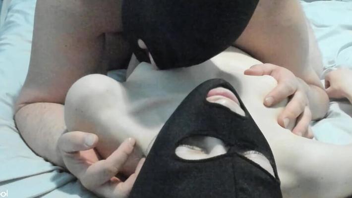 Licking nipple girl