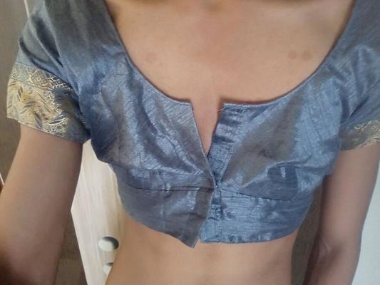 Sexy sissy in blouse