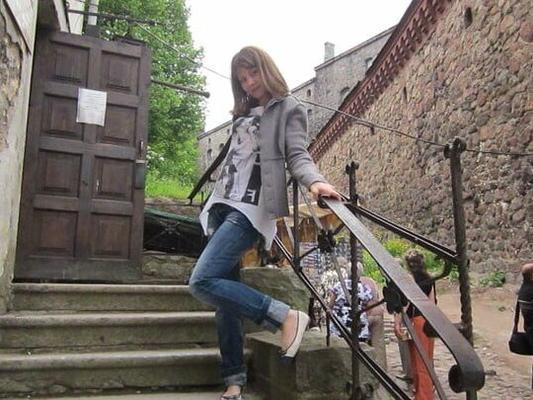 Irina with a friend