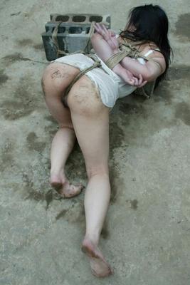 Asian Girl in bondage