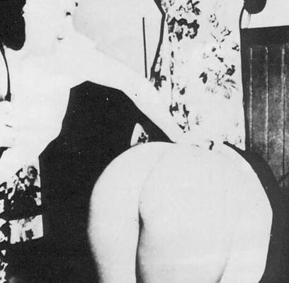 Black &amp; White Spanking