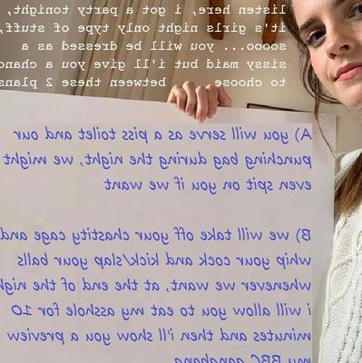 Escolha: Celeb Femdom (humilhação de celebridade, escrava, CBT))