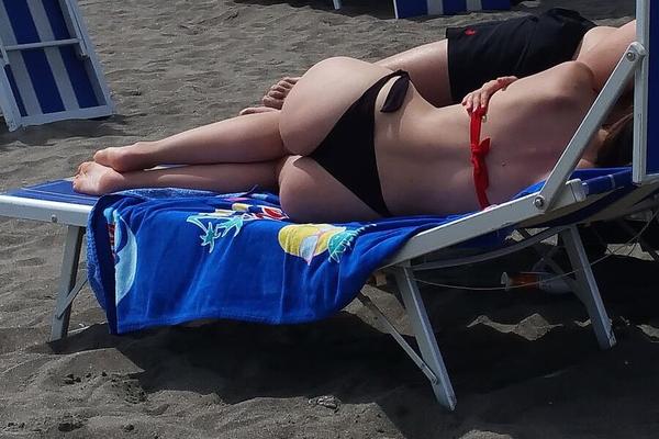 Beach voyeur