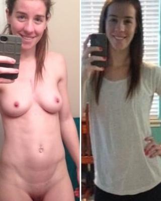 Antes e Depois - Selfie