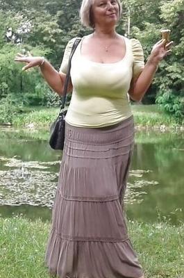 Nice big mature tits