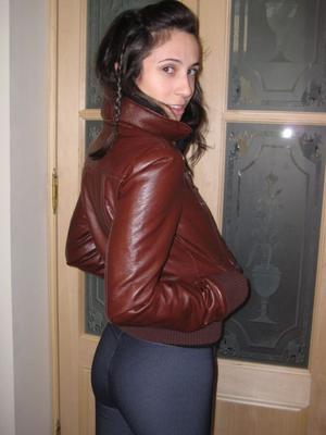 Leather PVC latex handbag