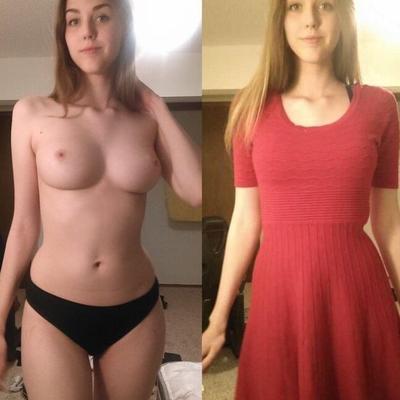 dressed undressed