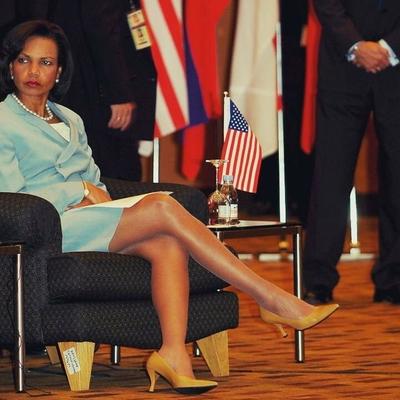 US Mature Politician Condoleezza Rice
