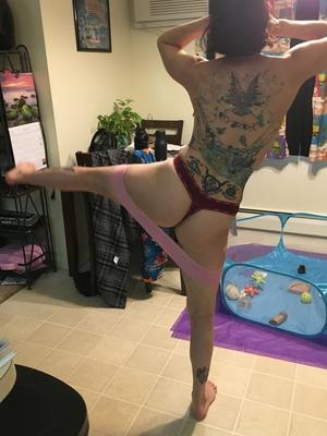 Sexislut working out