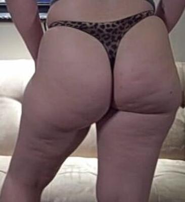 Big Ass PAWG in Sexy Little Thong Panties