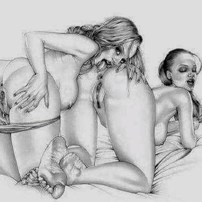 Drawings Lesbians