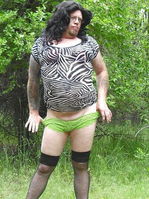 A little flashing in the woods
