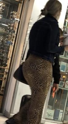 MILF IN LEOPARD DRESS