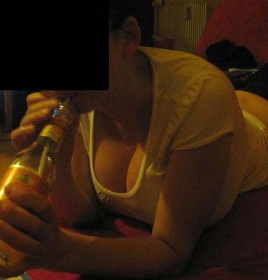 Skank with huge tits
