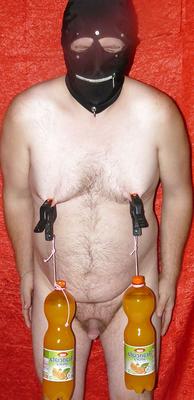 私の乳首用のボトル2本