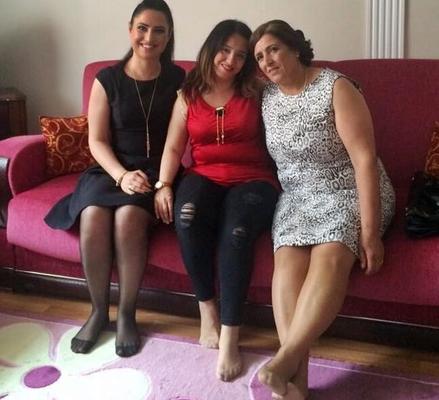 Mature milf mom naylon socks skirt olgun annelerhot turkish