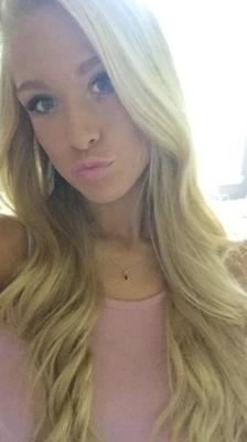 Sexy blonde selfies