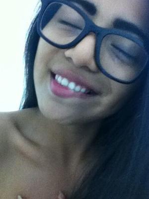 chica de lentes