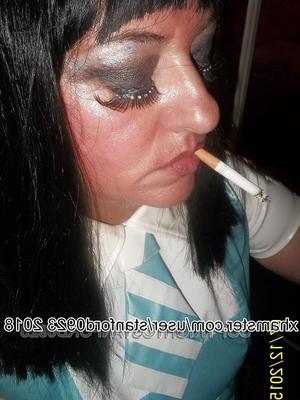 SLUT WIFE SMOKING CORKY