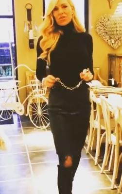 Female Celebrity Boots &amp; Leather - Celia Sawyer