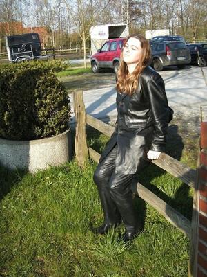 Mix Leather Latex Mature Opload By Karina-Claus