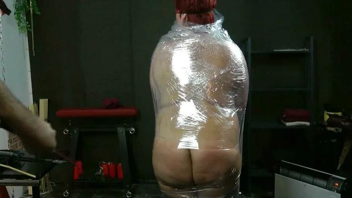 Spanked in foil